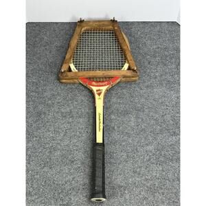 VTG Macgregor Challenger Fiber Bonded Laminated Tennis Racket Racquet Wood Woodn